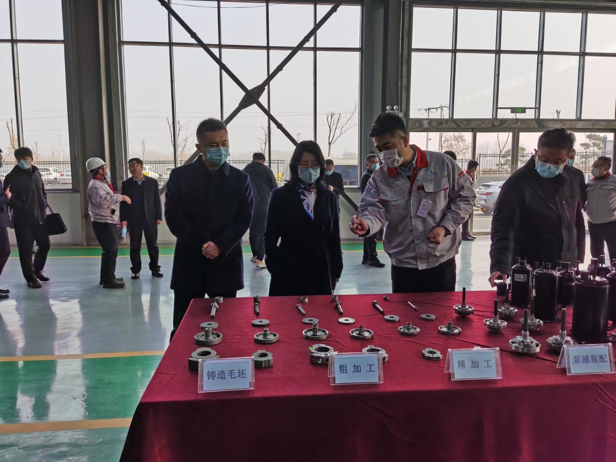 臨汾市委常委、洪洞縣委書記張潞萍一行蒞臨我司調(diào)研指導工作